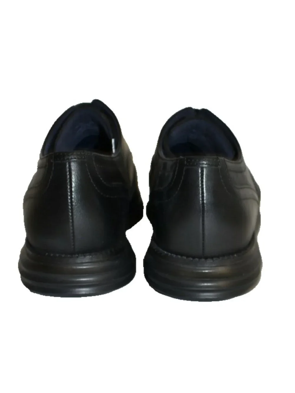 New! Cole Haan Øriginal Grand ShortWing Oxford Black LaceUp 8.5 M Leather DD40